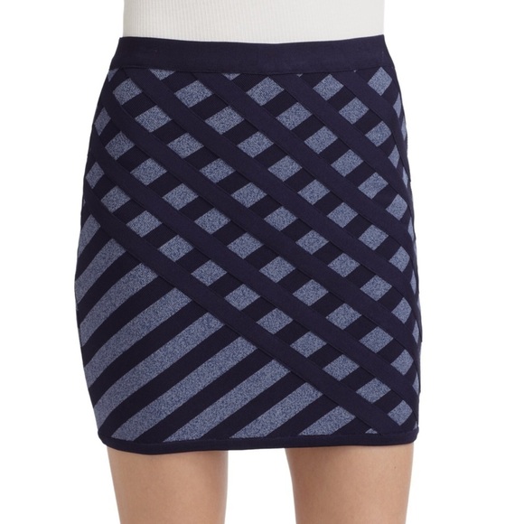Stretta Dresses & Skirts - Stretta Aria Bandage Skirt in Blue l Size Medium